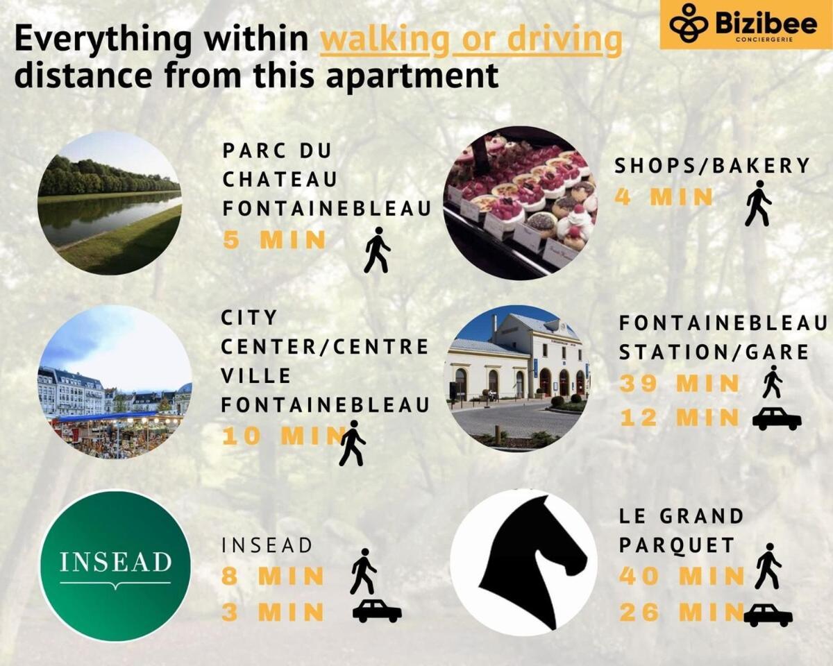 Palm House Sauna City Center Ideal Insead Fontainebleau Ngoại thất bức ảnh